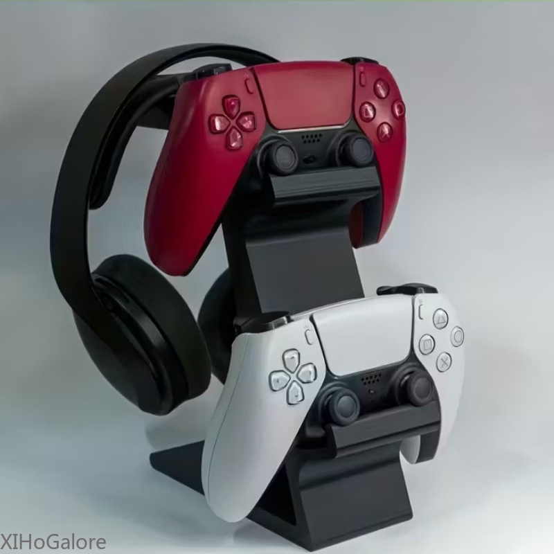 3D Printing Xbox Controller Holder - Penyangga Terintegrasi Pengontrol dan Headset Universal