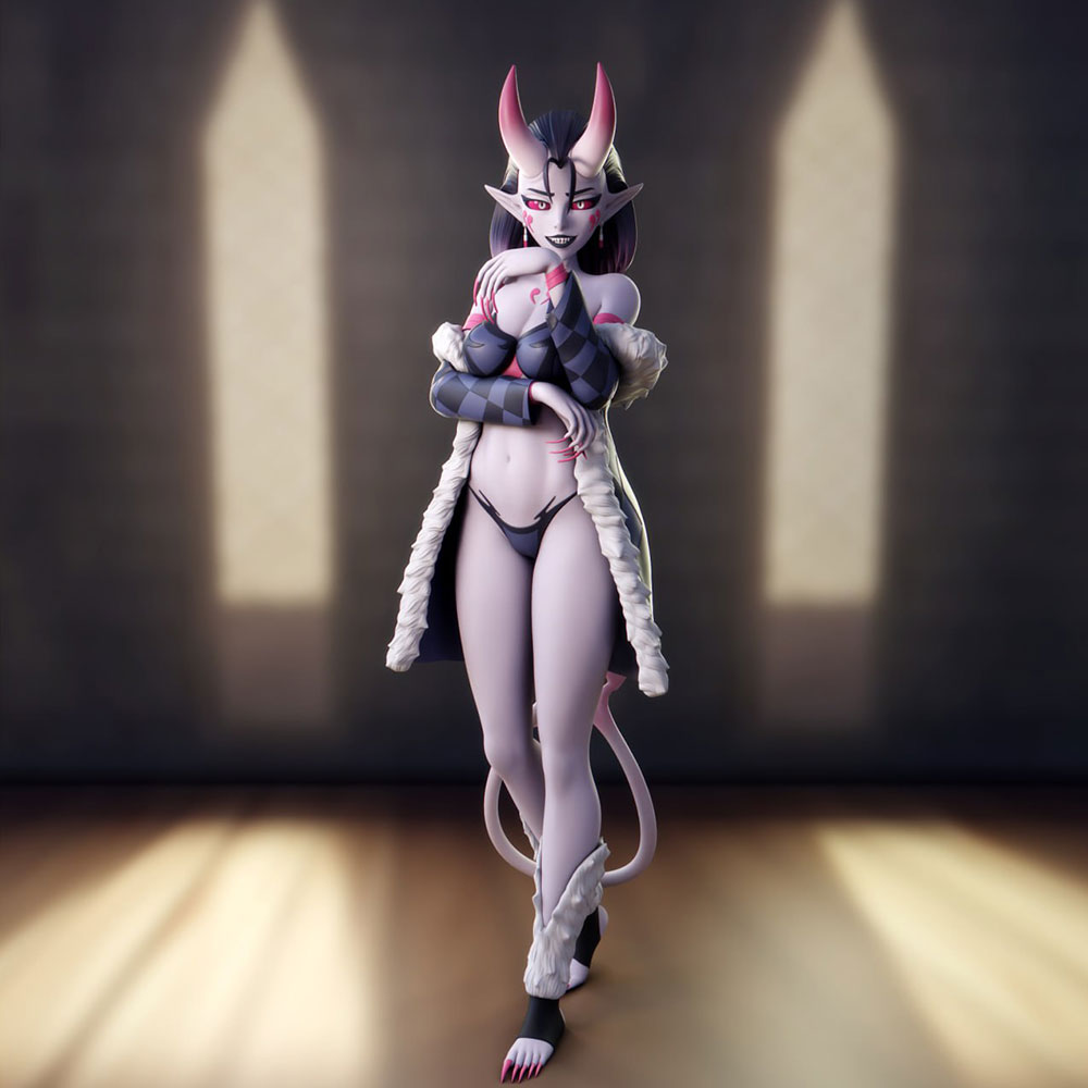 3D Printing For Dummies - 1/24 Kit Model Resin Gadis Seksi