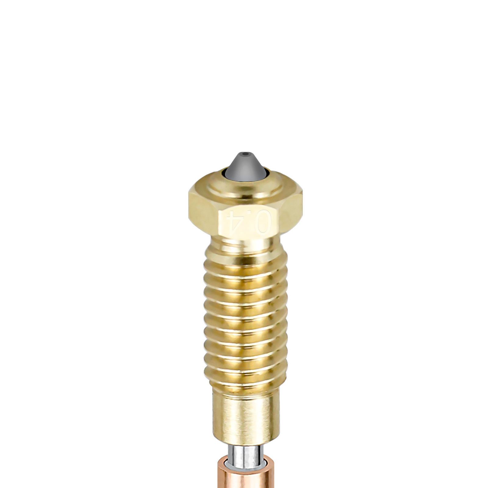 Nozzle 0.4Mm Hardened - Nozel Hotend yang telah ditingkatkan untuk