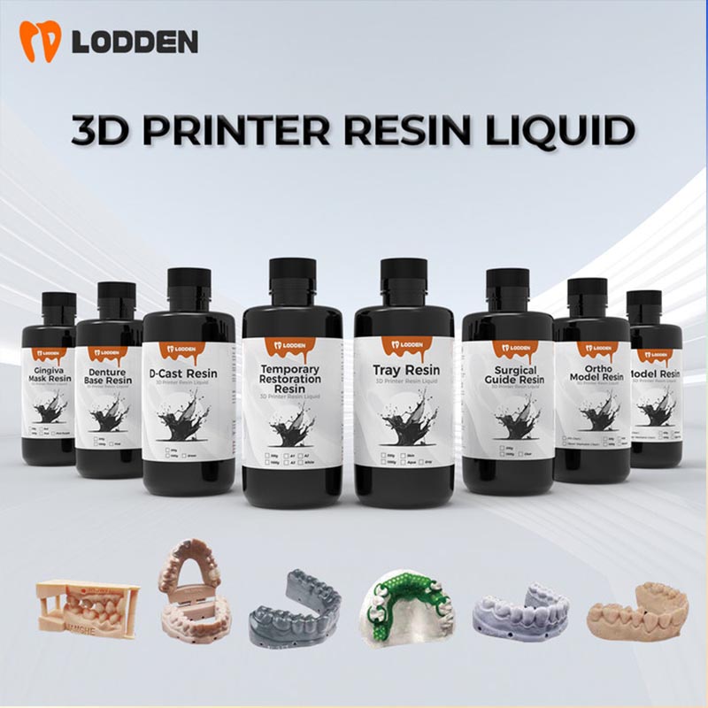 3D Printing Orthodontics - Cairan Resin Printer 3D Gigi Tinggi