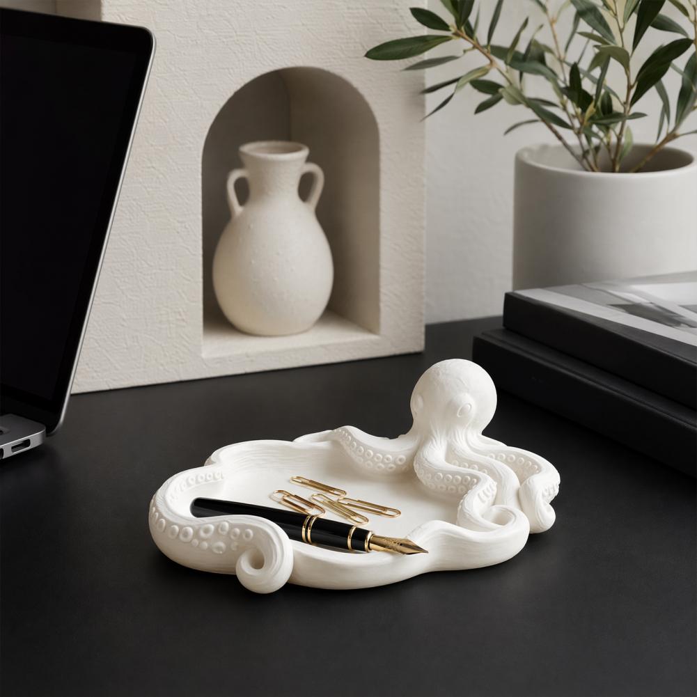 3D Printing Ring Holder - Nampan Penyimpanan Lautan 3D Print Bentuk