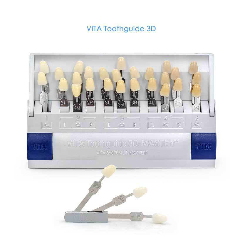 3D Printing Orthodontics - VITA 29 Warna Panduan Warna Gigi