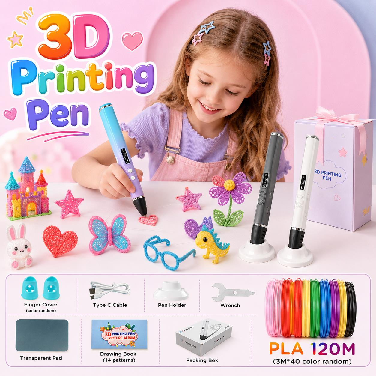 3D Printing Filament - Pena Cetak 3D untuk Anak-anak dengan