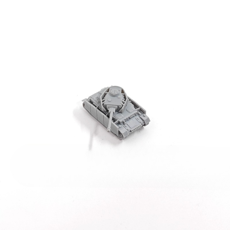3D Printing Simulator - 3PCS 1/144 Simulasi Panzer IV Model