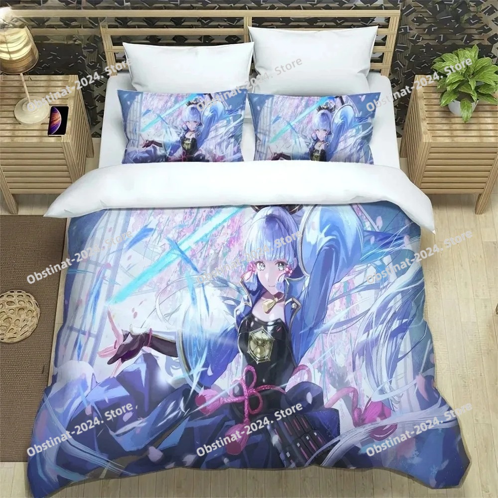 3D Printing Quilting - Set Tempat Tidur Anime Genshin Impact