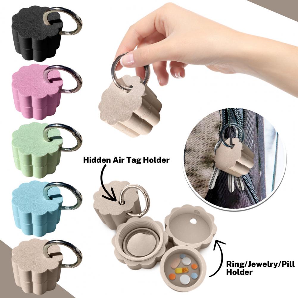 3D Printing Ring Holder - Gantungan Kunci Kotak Pil Tahan Air