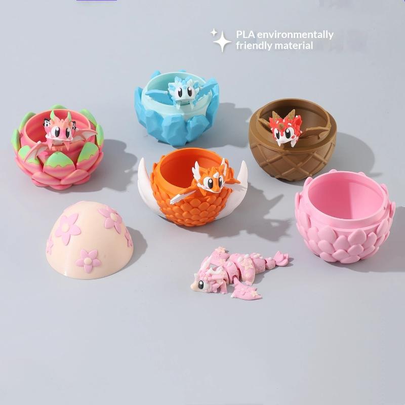 3D Printing Food - 1 Buah Ornamen Plastik Buah Naga