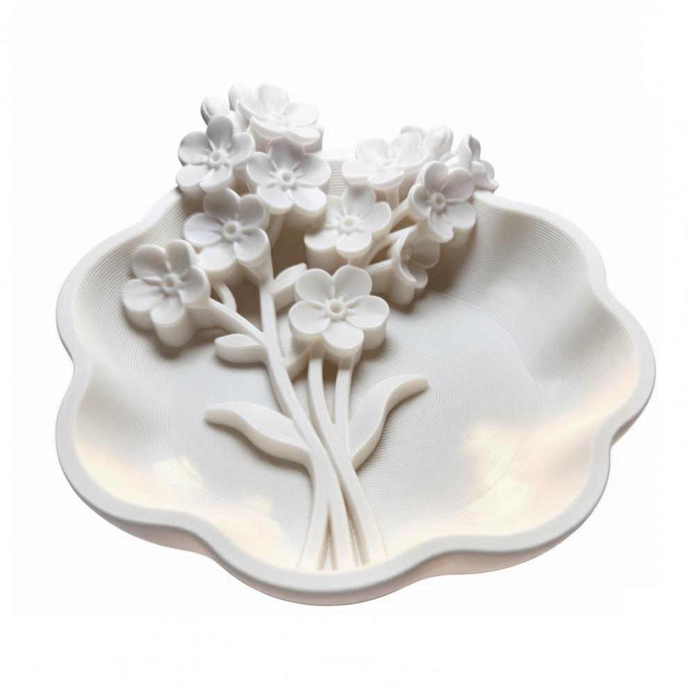 3D Printing Ring Holder - Organizer Perhiasan Meja Cetak 3D Motif