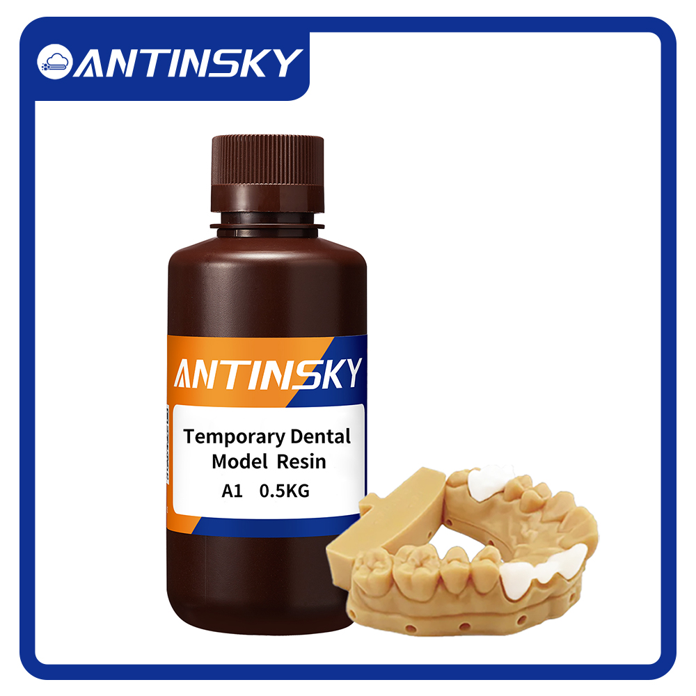 3D Printing Orthodontics - Antinsky resin model gigi sementara 405nm