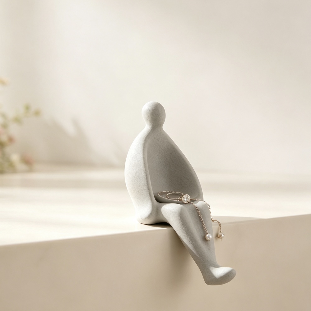 Stand Pajangan Perhiasan Berbe - 3D Printing Ring Holder ulasan dan harga