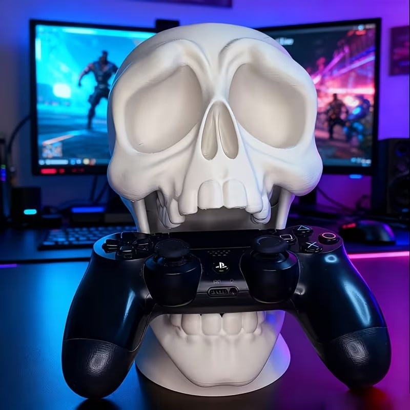 Penyangga Headset Tengkorak Ce - 3D Printing Xbox Controller Holder ulasan dan harga