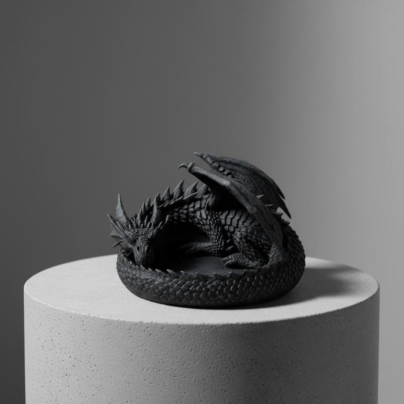 Nampan Perhiasan Penjaga Naga  - 3D Printing Ring Holder ulasan dan harga
