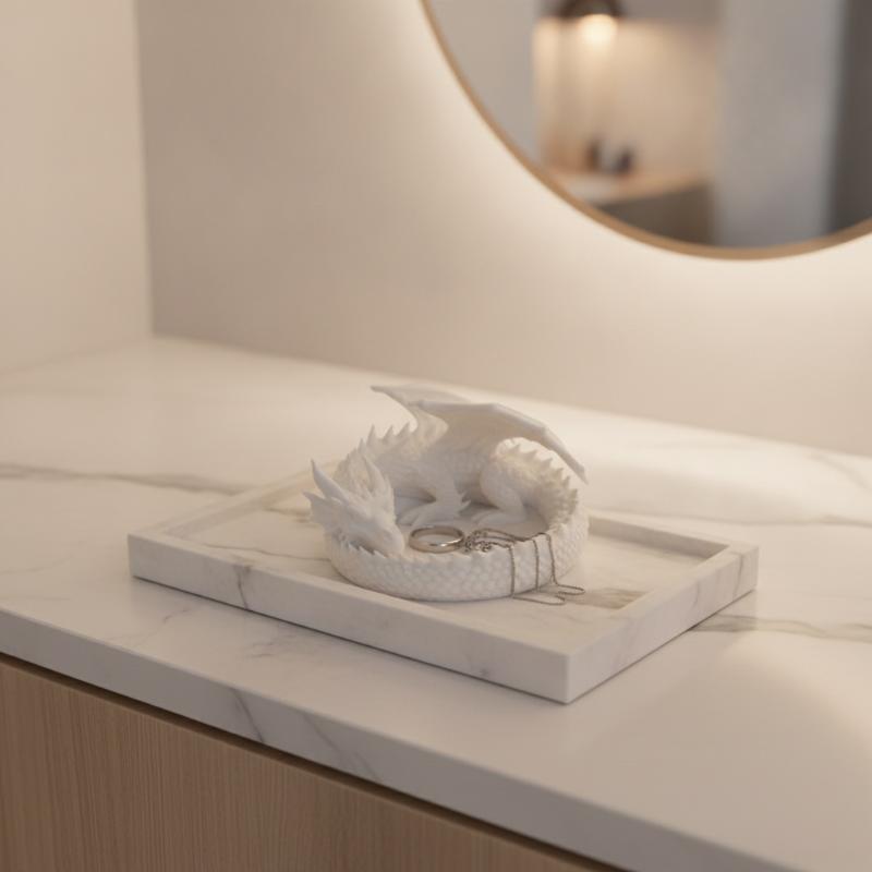 Nampan Perhiasan Penjaga Naga  - 3D Printing Ring Holder ulasan dan harga