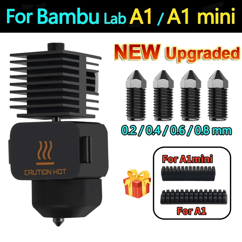 Upgrade Kit Hotend untuk Bambu - Nozzle 0.4Mm Hardened ulasan dan harga