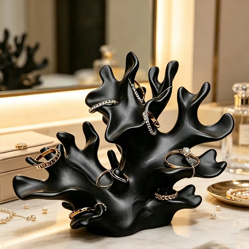 Penyangga Perhiasan Cabang Kar - 3D Printing Ring Holder ulasan dan harga