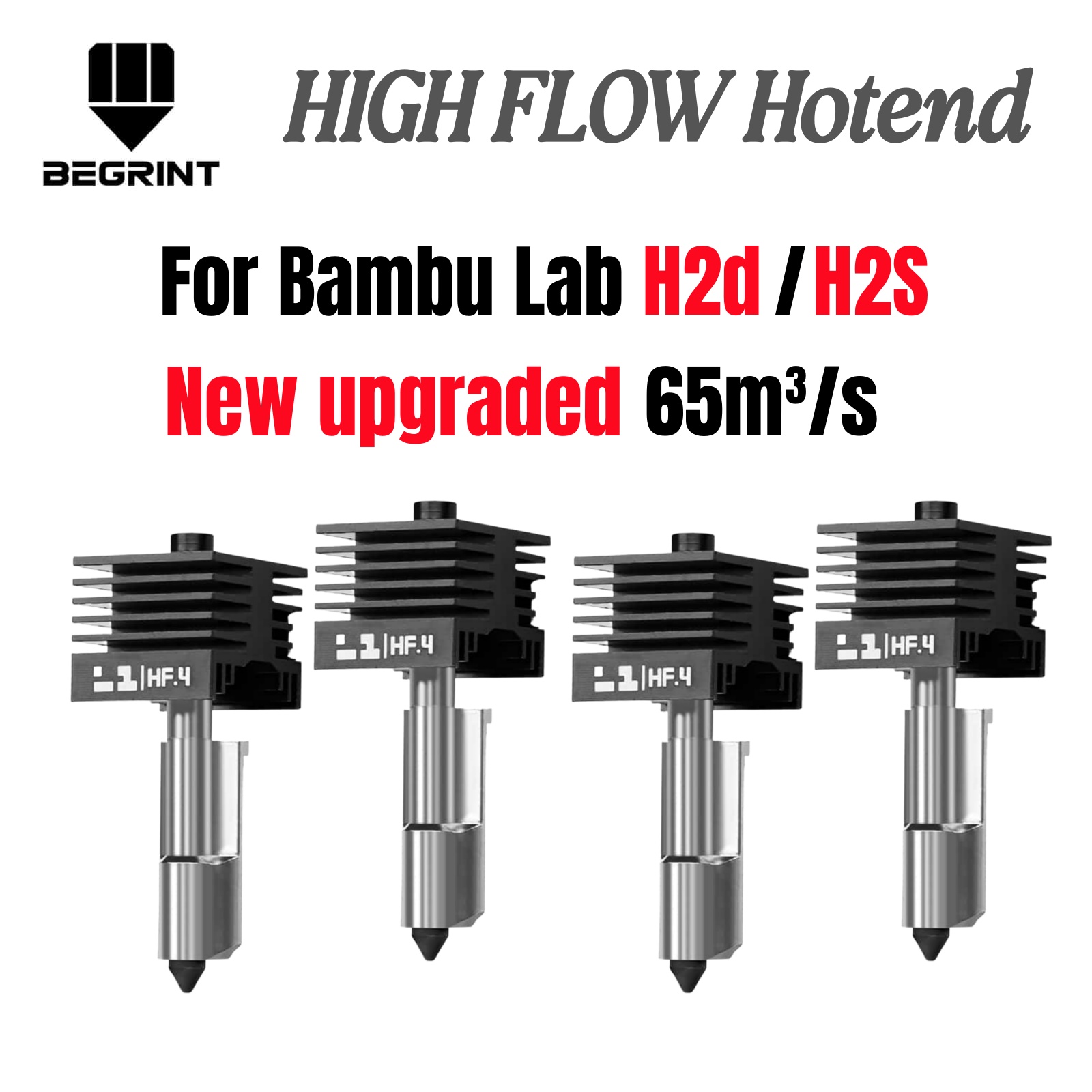 Nozel Hot End Bambu Lab H2S H2 - Nozzle 0.4Mm Hardened ulasan dan harga