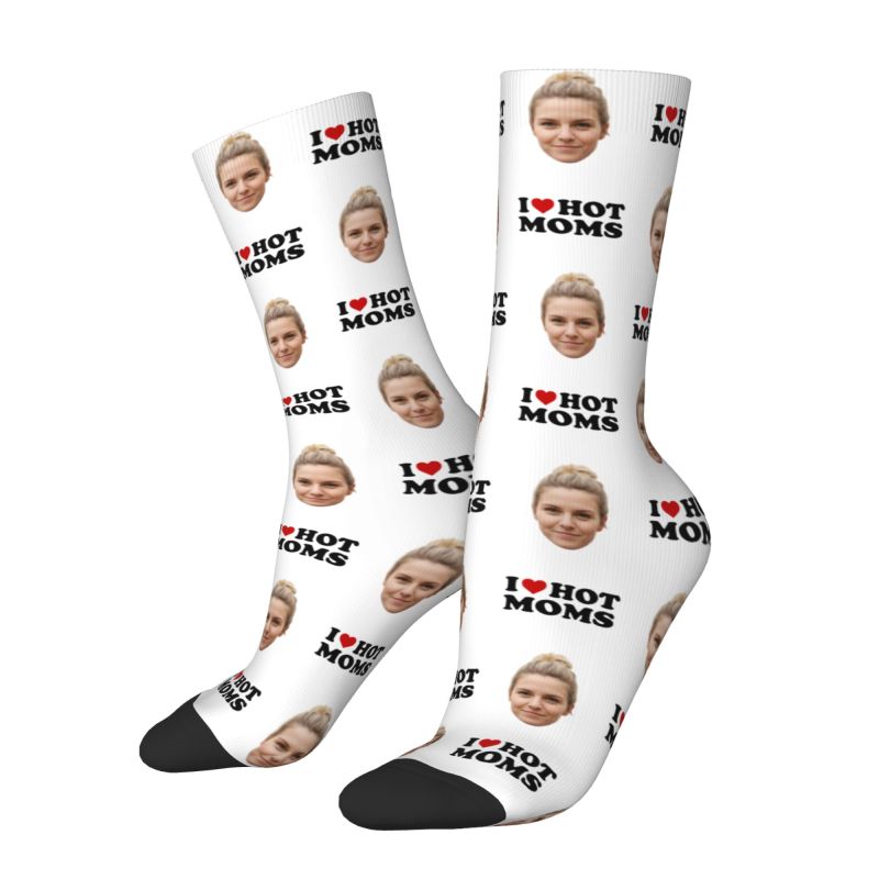 Kaus Kaki Kustom I Love Hot Mo - 3D Printing Design Free ulasan dan harga