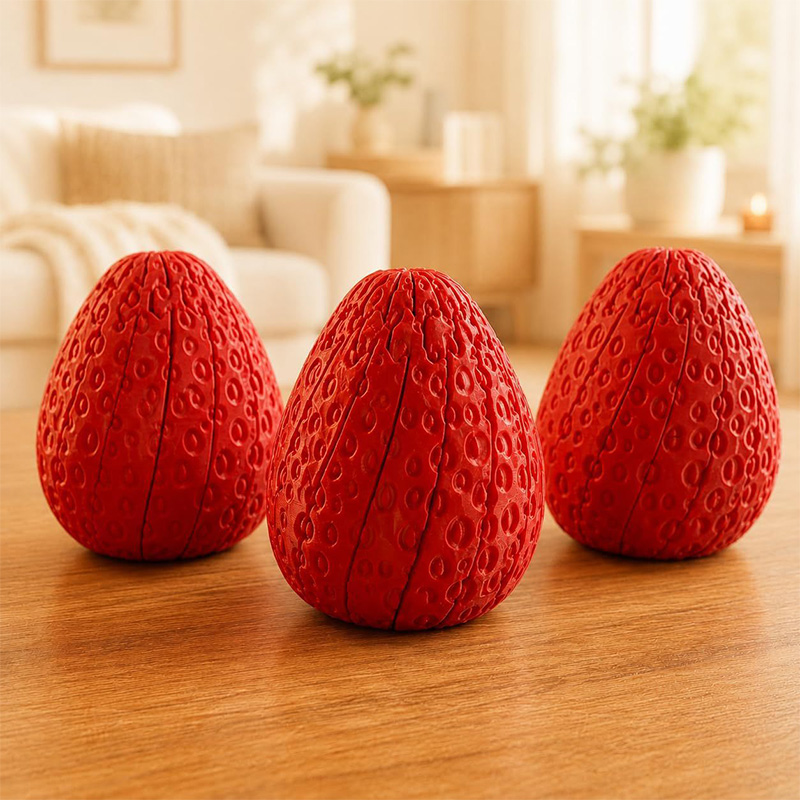 Telur Stroberi Putar 3D Diceta - 3D Printing Food ulasan dan harga