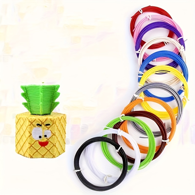 Set Pena Cetak 3D 20 Warna DIY - 3D Printing Nylon Filament ulasan dan harga