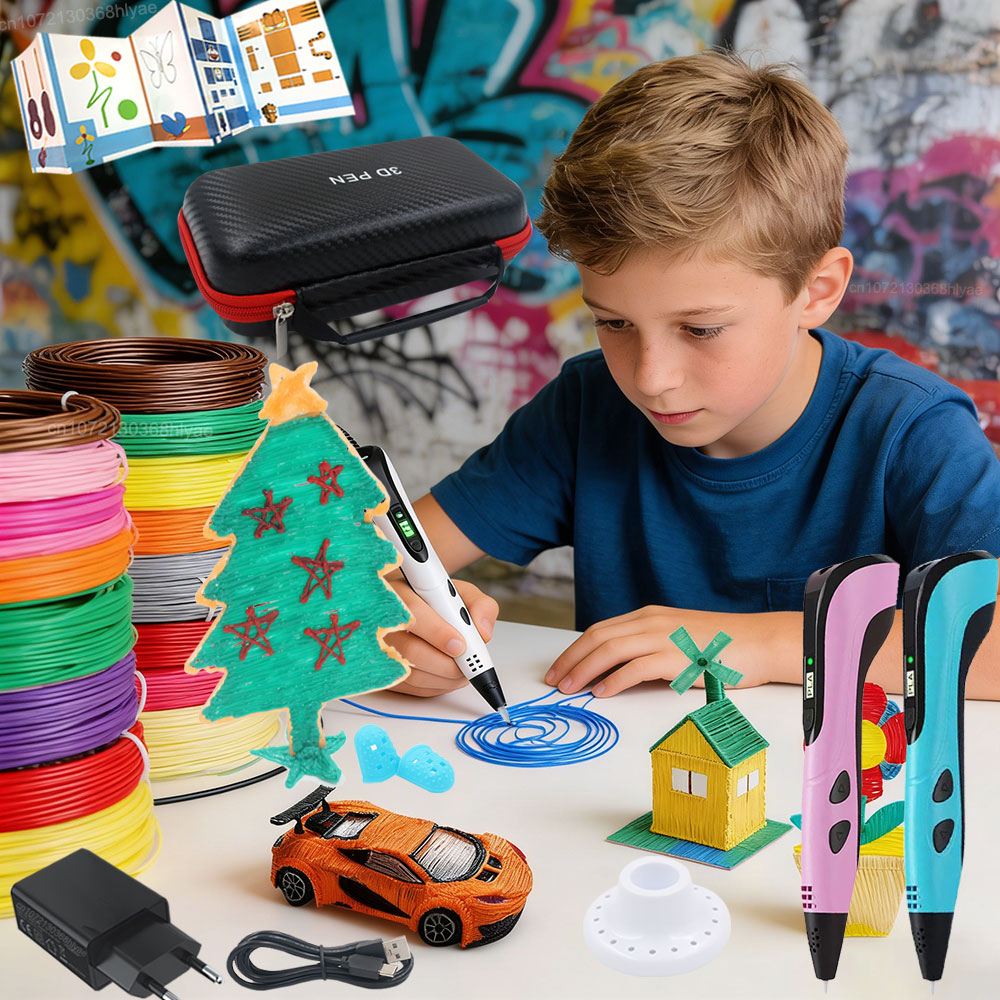 Pena Cetak 3D Anak-anak dengan - 3D Printing Filament ulasan dan harga