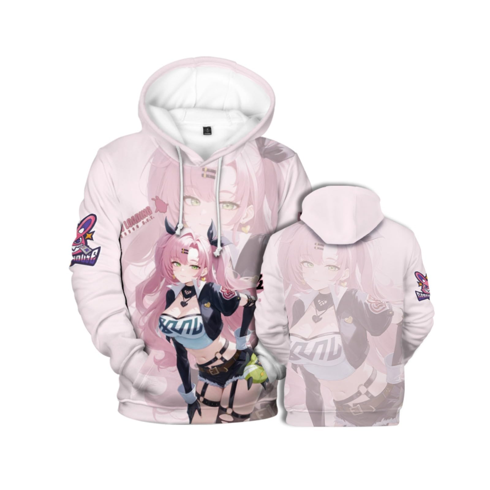 Hoodie Cosplay Game Zenless Zo - 3D Printing Zone ulasan dan harga