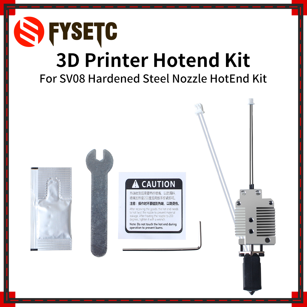 Untuk SV08 Kit HotEnd Nosel Ba - Nozzle 0.4Mm Hardened ulasan dan harga