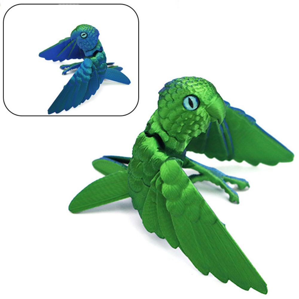 Model Burung Beo Cetak 3D deng - 3D Printing Simulator ulasan dan harga