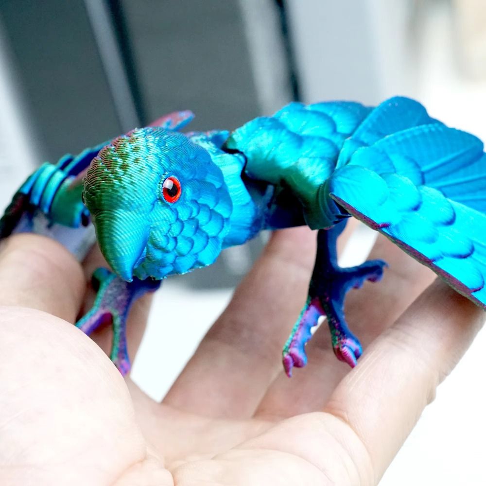 Model Burung Beo Cetak 3D deng - 3D Printing Simulator ulasan dan harga