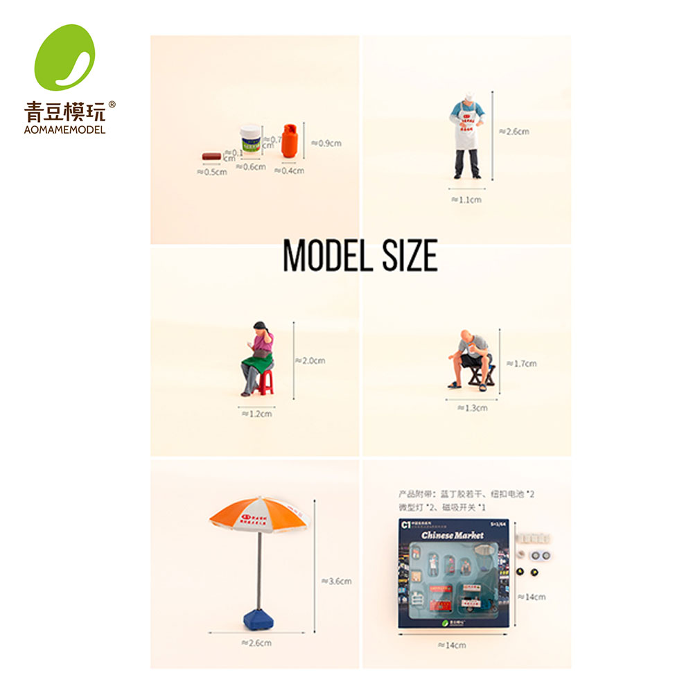 1/64 Model Kit Pasar Malam - M - 3D Printing Simulator ulasan dan harga
