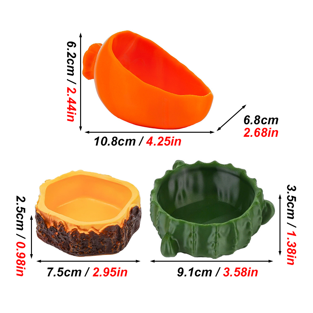 1 buah mangkuk makanan hamster - 3D Printing Food ulasan dan harga