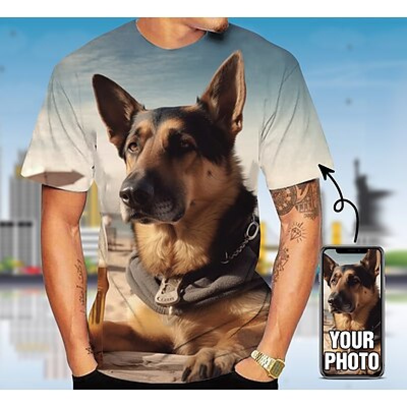 T-shirt hewan peliharaan kusto - 3D Printing Services ulasan dan harga