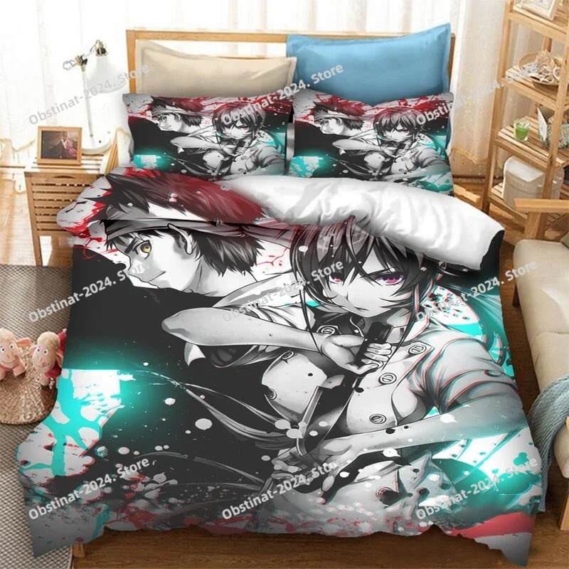 Anime Food Wars 3D! Set Sprei  - 3D Printing Quilting ulasan dan harga