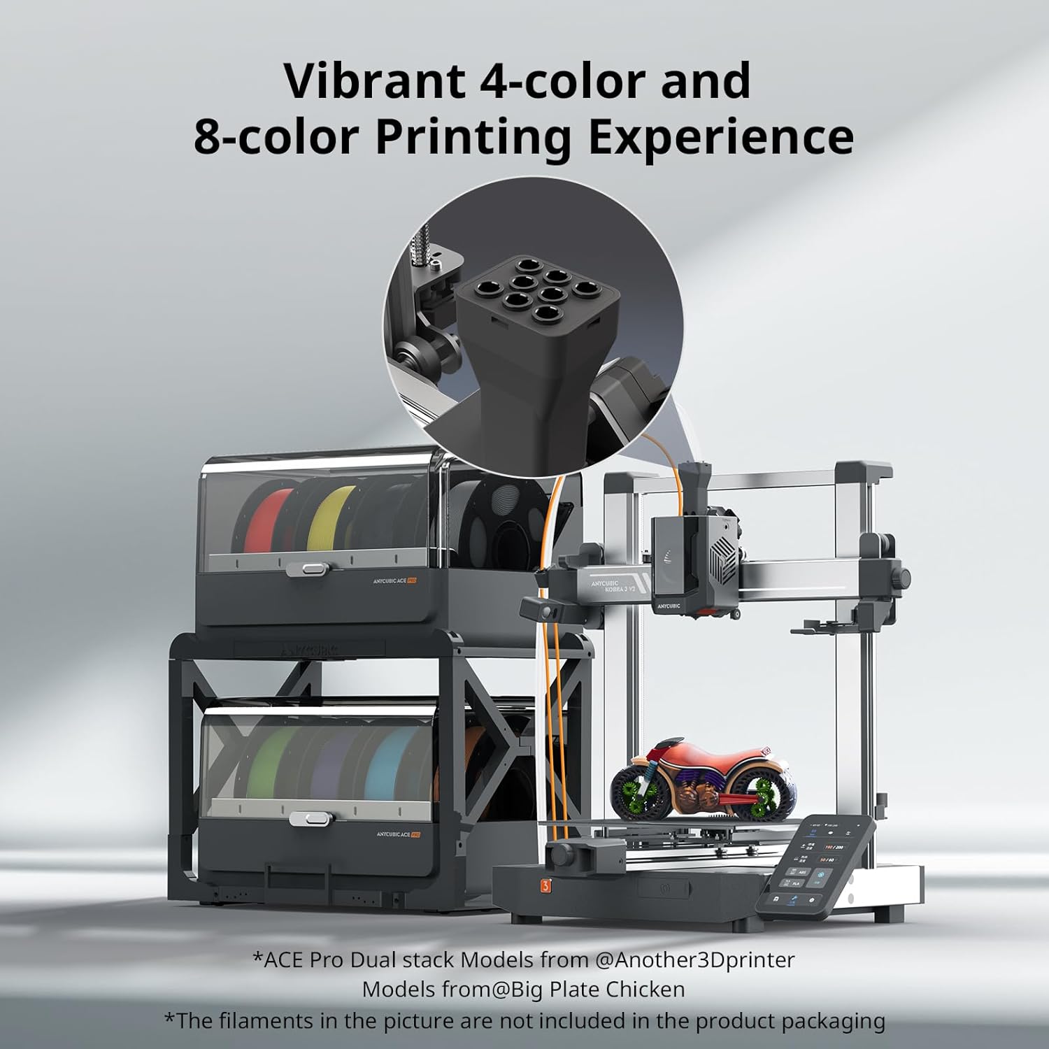 Pencetakan Multiwarna Cerdas u - 3D Printing Filament ulasan dan harga