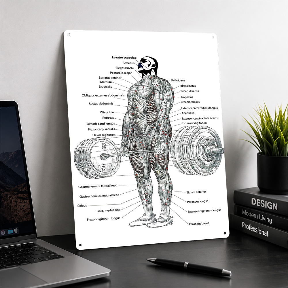 Diagram Anatomi Otot Deadlift, - 3D Printing Diagram ulasan dan harga