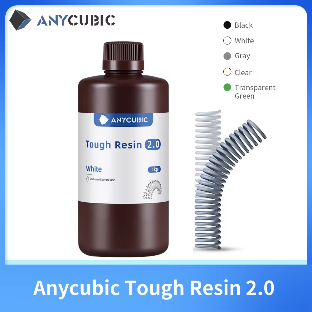 Anycubic Resin kuat fleksibel  - 3D Printing Uv Sensitive Resin ulasan dan harga