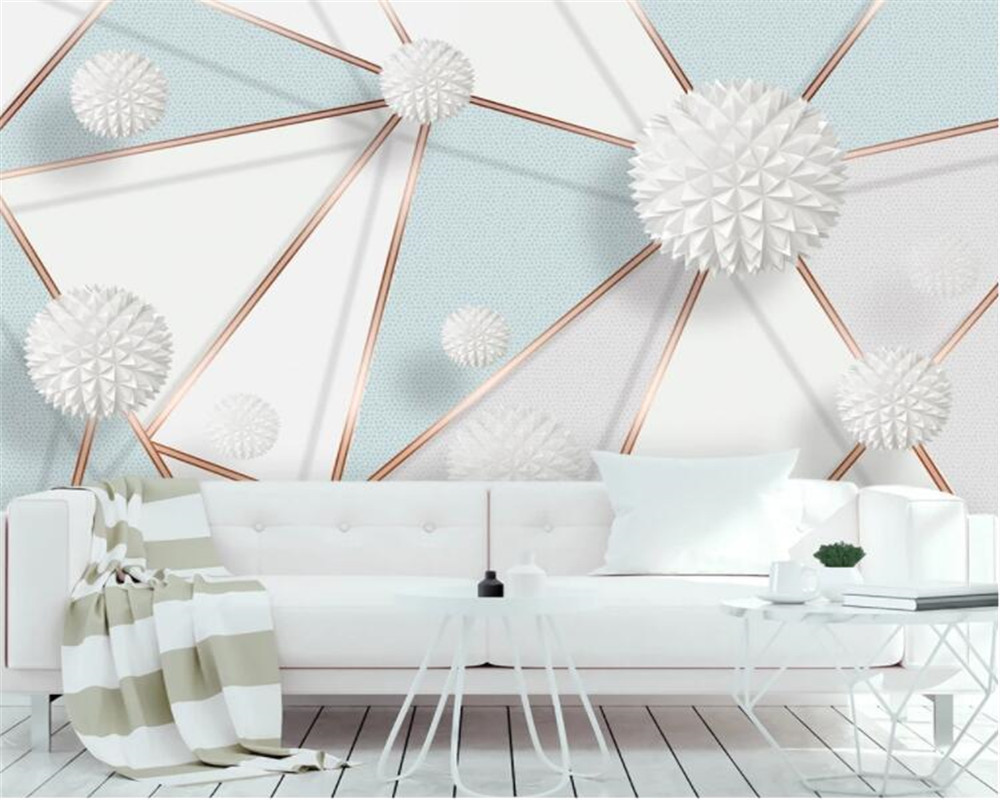 Wallpaper Abstrak Nordik Beige - 3D Printing Diagram ulasan dan harga