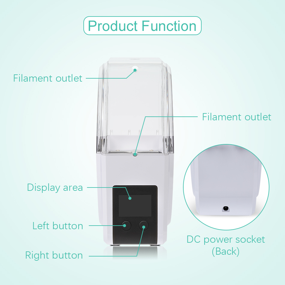 SUNLU pengering filamen S1 Plu - 3D Printing Fff ulasan dan harga