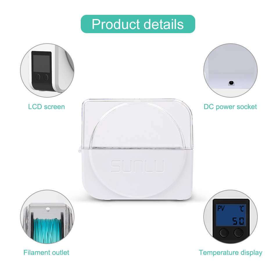 SUNLU pengering filamen S1 Plu - 3D Printing Fff ulasan dan harga