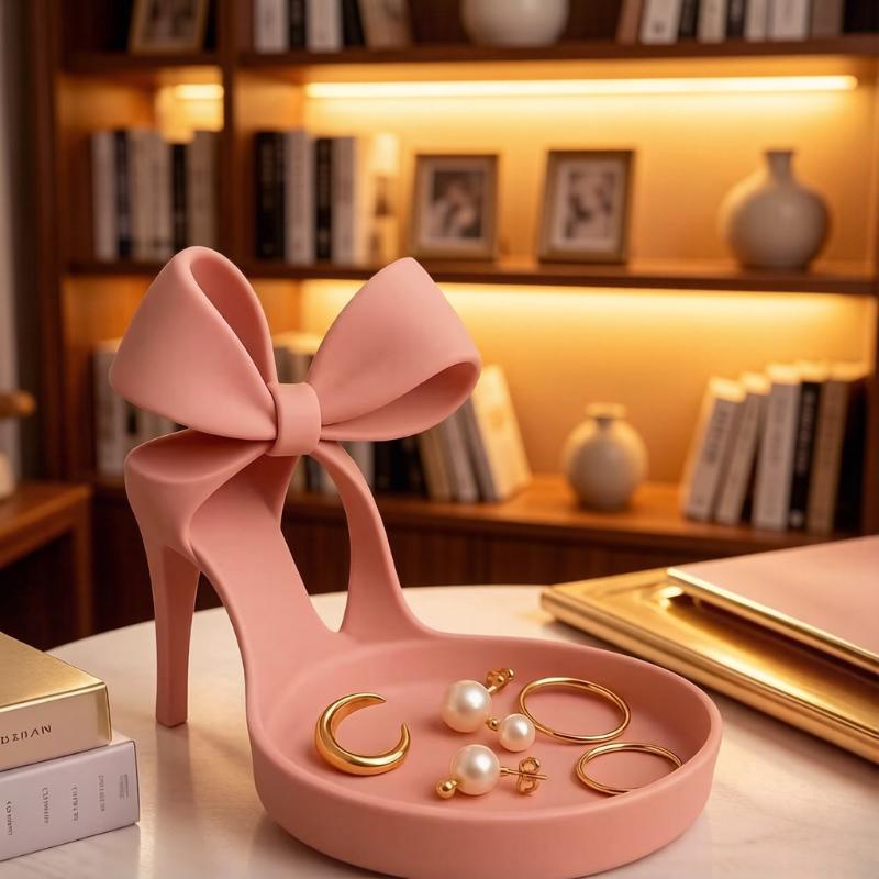 Tempat Perhiasan Hak Tinggi Ce - 3D Printing Ring Holder ulasan dan harga