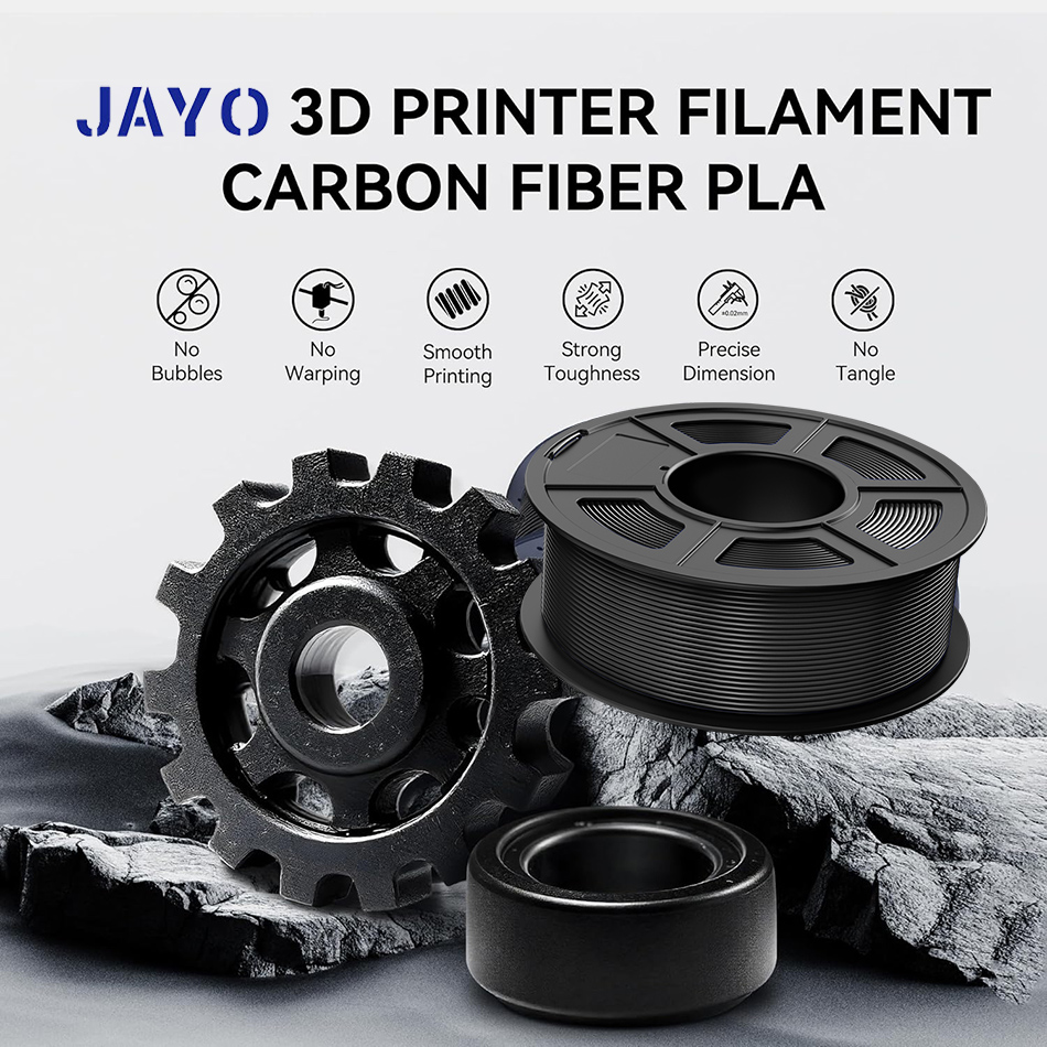 JAYO PETG-CF Filamen Printer 3 - 3D Printing Nylon Filament ulasan dan harga