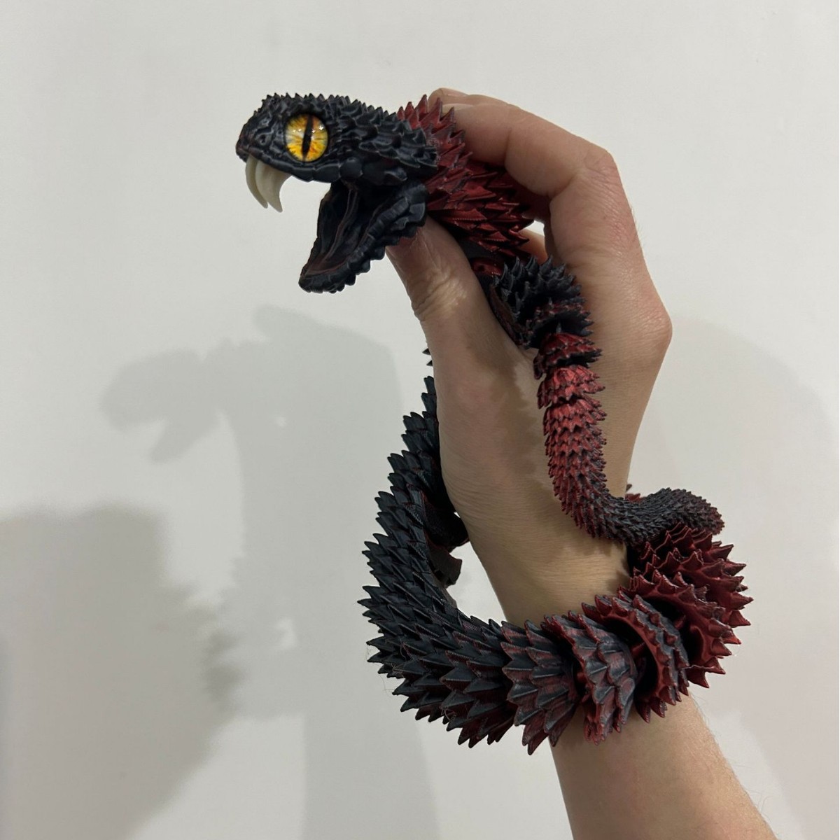 30/45/60Cm 3D Dicetak Ular Art - 3D Printing Orthodontics ulasan dan harga